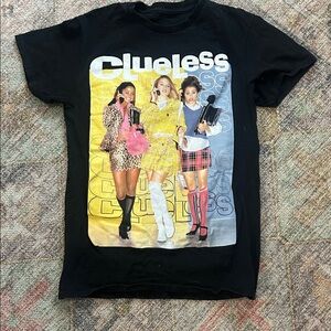 Black Clueless Graphic T-Shirt